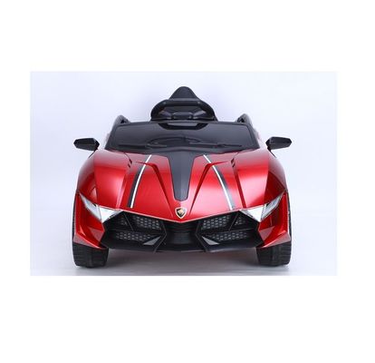 Unisex Crianças Elétricas Brinquedo Dual Portas Luz LED Quatro Rodas Carro de corrida 113X66X47cm