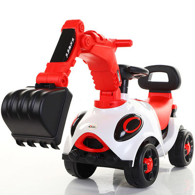 Carro elétrico para crianças com escavadeira de areia Bateria de brinquedo para crianças