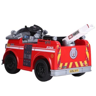 2022 12V Crianças de viagem elétrica em baterias Carros de incêndio Carros de trem Brinquedos para crianças EMC testado