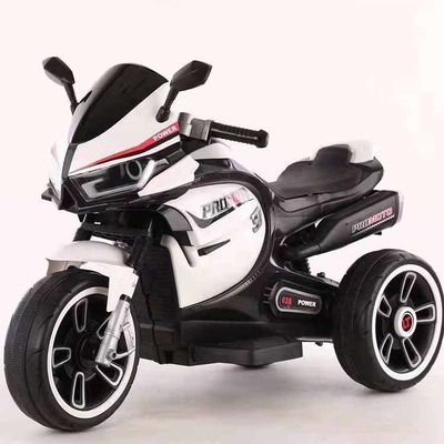 Triciclo de moto elétrico de 6v para crianças com bateria e motor leve 380 * 2