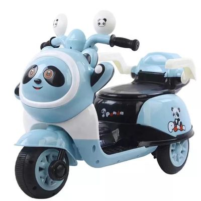 Música Educação Infantil Brinquedos 6V Bateria Alimentada de Plástico Passeio em Motocicleta Elétrica Carro para Crianças