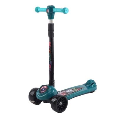 Tamanho de cartão 71*51*62 Três rodas kick scooter para crianças Design dobrável rápido direto