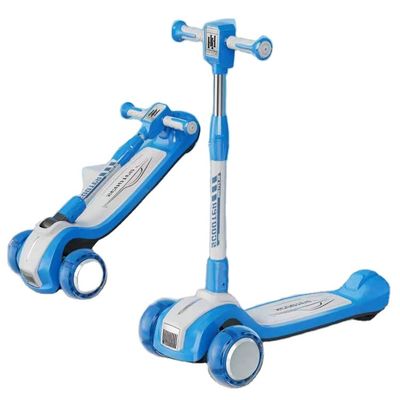 2022 PU Wheel Multifuncional Plegavel Ride On Scooters Carro para Crianças Unisexo Gênero