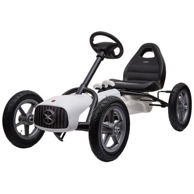 Assentos dianteiros e traseiros ajustáveis Crianças a pedalar Go-Kart Carro para comércio B2B