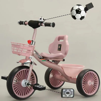 Baby Trike para crianças de 2 a 5 anos de idade com design de pedal ampliado e 3 rodas EVA em 2023