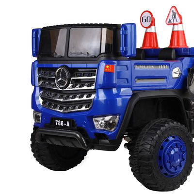 12v Electric Ride On Car with Tipping Bucket Unisex G.W. N.W. 34,2kg/28,9kg Estilo de caminhão