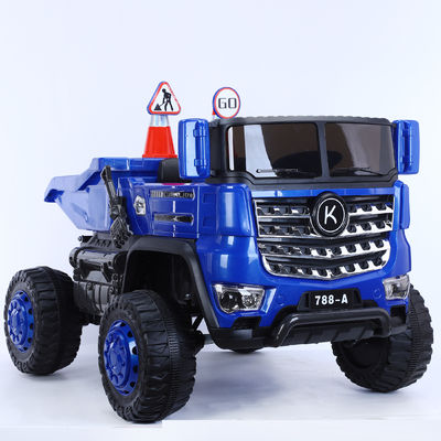 12v Electric Ride On Car with Tipping Bucket Unisex G.W. N.W. 34,2kg/28,9kg Estilo de caminhão