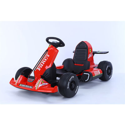 Pedal elétrico de 12V acessível Crianças de karting de carro para crianças Alimentado por bateria