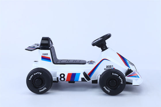 Mini Electric Kids Pedal Powered Ride On Car Kart Racer Car Toy Cartão tamanho 71X50X24cm