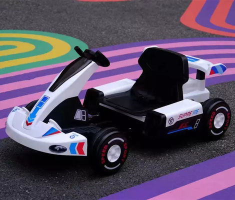 12V Kart de controle remoto elétrico para crianças de 6 anos de idade Ride On Karting Car Tipo de plástico PP