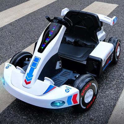 12V Kart de controle remoto elétrico para crianças de 6 anos de idade Ride On Karting Car Tipo de plástico PP