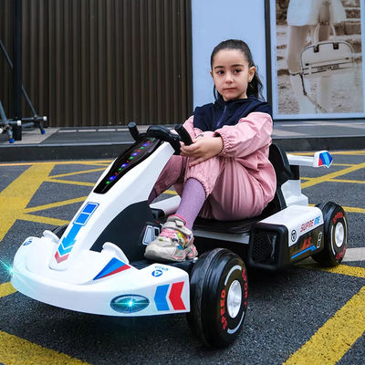 12V Kart de controle remoto elétrico para crianças de 6 anos de idade Ride On Karting Car Tipo de plástico PP