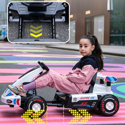 12V Kart de controle remoto elétrico para crianças de 6 anos de idade Ride On Karting Car Tipo de plástico PP