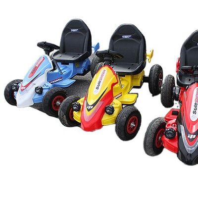 2022 Kids Ride On Car Kart com função de controle remoto 106*70*65 Tamanho 4 rodas