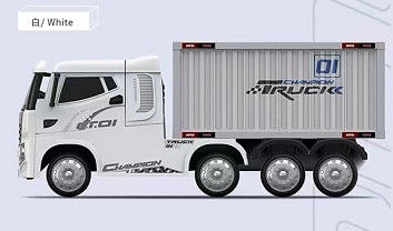 Função musical 12V7AH*1//390 *4 Crianças de caminhão elétrico para brincar ao ar livre
