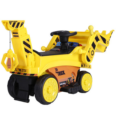 2022 Kids12v Ride On Bulldozer Excavador Elétrico Exterior Veículo de Construção Para Crianças