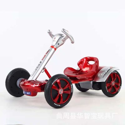 Remote recarregável Kids Ride On Car Quatro rodas drift go-kart com freios independentes