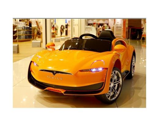2023 Crianças Ride Electric On Car com controle remoto 12V Quatro rodas de dois lugares