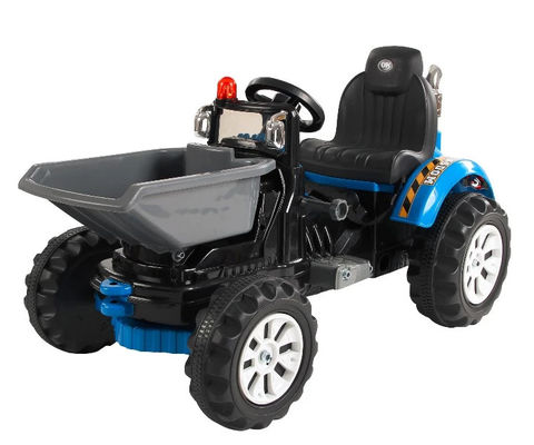 Cor verde 6V 12V Crianças de viagem elétrica em uma escavadeira brinquedo com motor 390 * 1 / 390 * 2