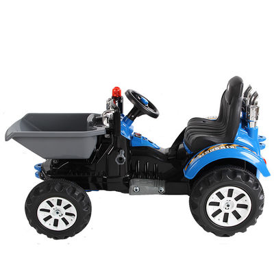 Cor verde 6V 12V Crianças de viagem elétrica em uma escavadeira brinquedo com motor 390 * 1 / 390 * 2