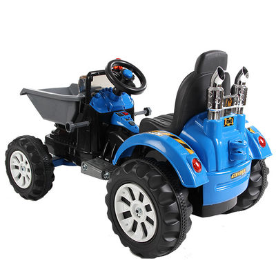 Cor verde 6V 12V Crianças de viagem elétrica em uma escavadeira brinquedo com motor 390 * 1 / 390 * 2
