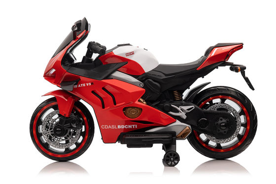 Motocicleta infantil de bateria de 12 V Jogar com brinquedo elétrico e reprodutor de música