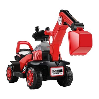 Crianças Trator Elétrico Ride On Car For com Bateria Operada Excavator Elétrico Carros