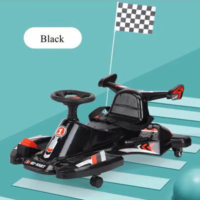 2023 Mini para crianças 6v Drift Elétrico Go Kart Ride On Car For Child Battery Incluído
