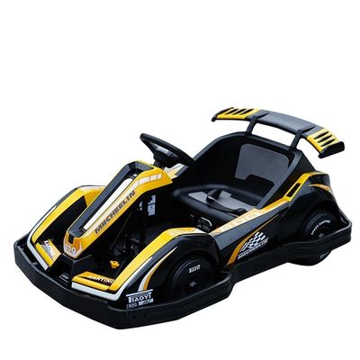G.W. N.W 19kg/16kgs Kids Outdoor Electric Go Kart Car 12V Bateria e 4 rodas