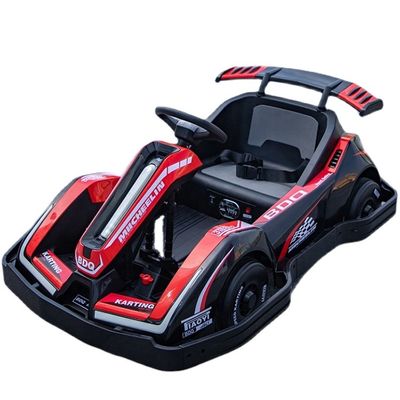 G.W. N.W 19kg/16kgs Kids Outdoor Electric Go Kart Car 12V Bateria e 4 rodas