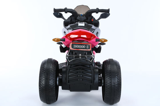 Unisex Bateria Alimentada Dual-Drive Electric Ride On Motorcycle para escolares do ensino fundamental