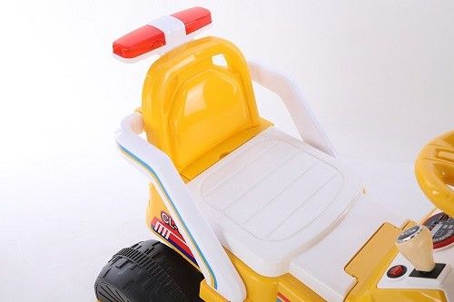 Brinquedo Elétrico para Crianças Excavadora de Areia Alimentada por Bateria Engenharia Passear de Carro em Plástico PP