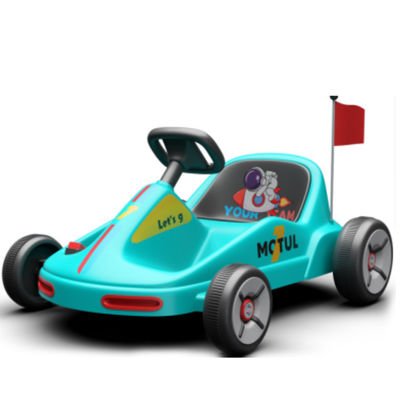 2024 Ride On Toy 2.4G Remote Control Kart com display de potência e ajuste de volume