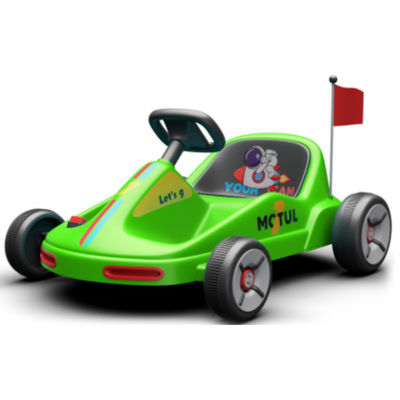 2024 Ride On Toy 2.4G Remote Control Kart com display de potência e ajuste de volume