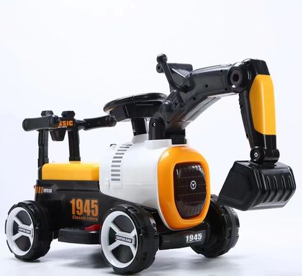 Brinquedos elétricos de plástico para crianças Slide Excavators Ride On Mini Construction Truck para crianças