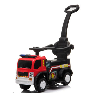 20W*1 Caminhão de bombeiros elétrico movido a motor e bateria para crianças montarem e brincarem com amigos
