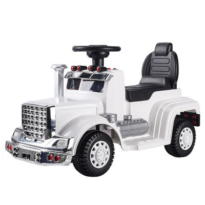 Crianças Unisex Carro de brinquedo 6v Bateria Caminhão Música Passeio de carro Com espaço de armazenamento debaixo do assento