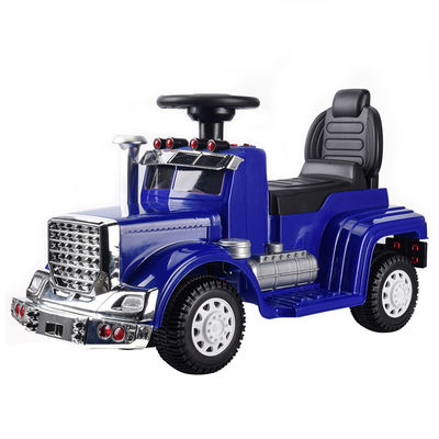 Crianças Unisex Carro de brinquedo 6v Bateria Caminhão Música Passeio de carro Com espaço de armazenamento debaixo do assento