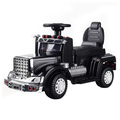 Crianças Unisex Carro de brinquedo 6v Bateria Caminhão Música Passeio de carro Com espaço de armazenamento debaixo do assento