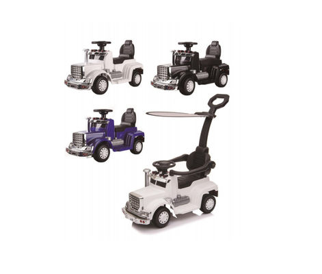 Crianças Unisex Carro de brinquedo 6v Bateria Caminhão Música Passeio de carro Com espaço de armazenamento debaixo do assento