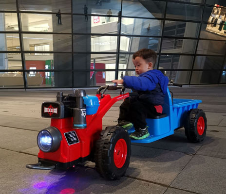 2022 12v Electric Kids Ride On Car com bateria de brinquedo de tractor de plástico incluído