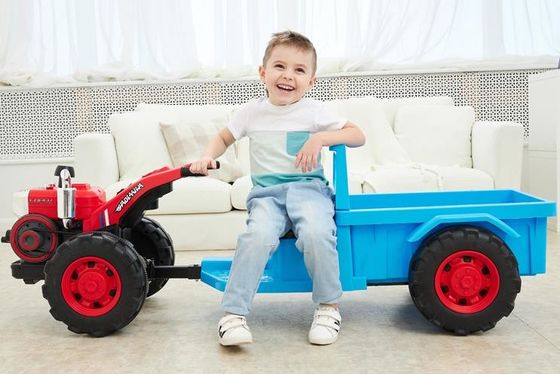 2022 12v Electric Kids Ride On Car com bateria de brinquedo de tractor de plástico incluído