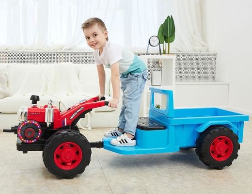 Bateria de 6 V Crianças de viagem elétrica na escavadeira Carro de brinquedo com luz e música