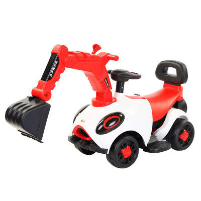 Carro elétrico para crianças com escavadeira de areia Bateria de brinquedo para crianças
