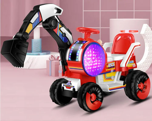 Unisex Jogos Elétricos para Crianças Escavação Engenharia Ride On para Crianças 6V4.5AH Bateria