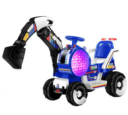 Unisex Jogos Elétricos para Crianças Escavação Engenharia Ride On para Crianças 6V4.5AH Bateria