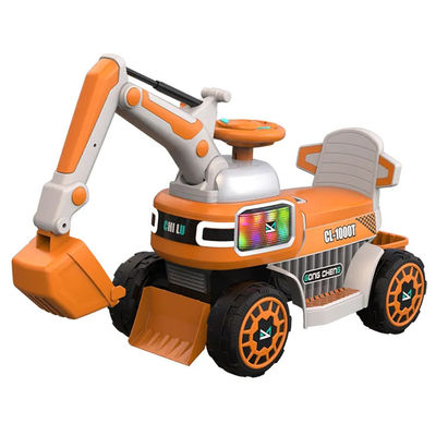 Excavadora multifuncional de carros para crianças Quatro rodas com braço de escavação Peso líquido 5,6 kg