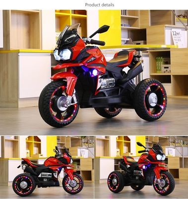 2022 Red 6v Electric Ride On Motorcycles Carro para crianças Ride acessível e durável