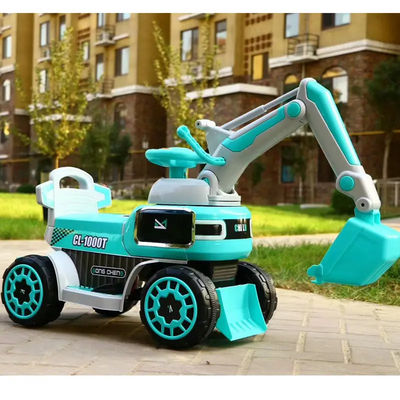 Excavadora multifuncional de carros para crianças Quatro rodas com braço de escavação Peso líquido 5,6 kg