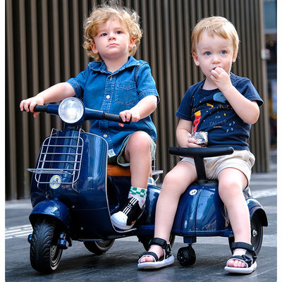 Ride On Toy Electric Kids Motorcycle com Luz em Vermelho Amarelo Escuro Azul Rosa ou Verde